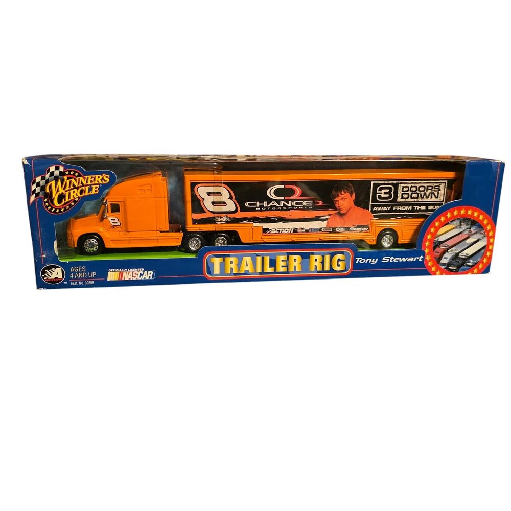 Tony Stewart #8 Chance 2 3 Doors Down Winner's Circle 1:64 Trailer Rig Hauler